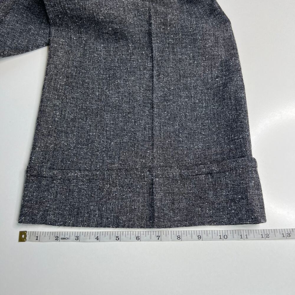 cAbi Women's Dress Pants Wide Leg Preppy Heathered Gray Corporate Core Size 8 - Picture 9 of 12